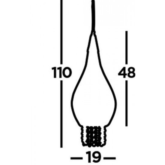 Searchlight piekaramā lampa Rocket 2xG9x33W, 3242-2CC