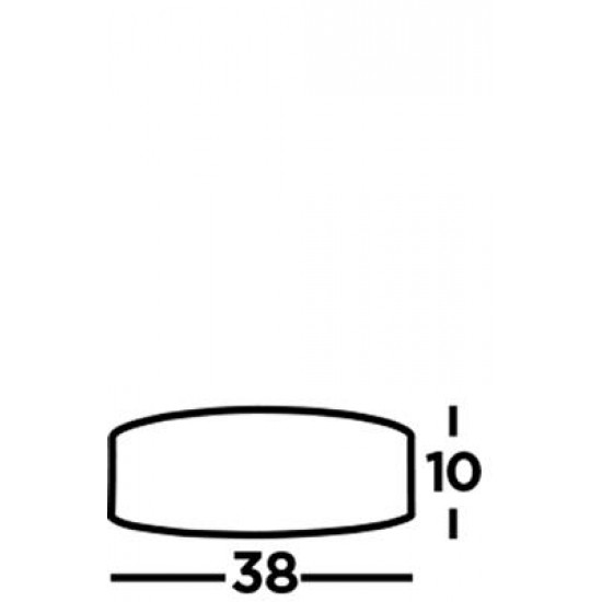 Searchlight DECKENLEUCHTE Drum 2xE27x60W, 23298-2GR