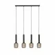 Searchlight pendant lamp Dulwich, 4x60WxE27, 35720-4BK Searchlight pendant lamp Dulwich, 4x60WxE27, 35720-4BK