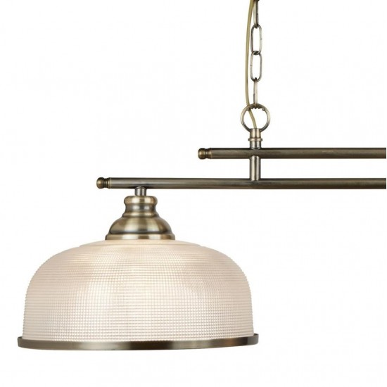 Searchlight Pendant Lamp Bistro 2xE27x60W, 3592-2AB