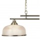 Searchlight Pendant Lamp Bistro 2xE27x60W, 3592-2AB