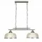 Searchlight Pendant Lamp Bistro 2xE27x60W, 3592-2SS