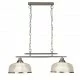 Searchlight Pendant Lamp Bistro 2xE27x60W, 3592-2SS Searchlight Pendant Lamp Bistro 2xE27x60W, 3592-2SS