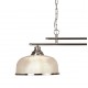 Searchlight подвесной светильник Bistro 2xE27x60W, 3592-2SS