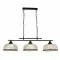 Searchlight Pendant Lamp Highworth 3xE27x60W, 3593-3BK
