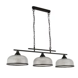 Searchlight Pendant Lamp Highworth 3xE27x60W, 3593-3BK