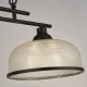 Searchlight Pendant Lamp Highworth 3xE27x60W, 3593-3BK