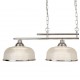 Searchlight Pendant Lamp Bistro 3xE27x60W, 3593-3SS