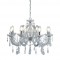 Searchlight pendant lamp Marie Therese, 8x60WxE14, 399-8