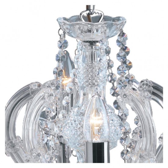 Searchlight chandelier Marie Therese, 8x60WxE14, 399-8