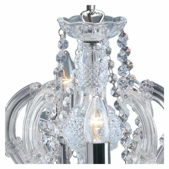 Searchlight chandelier Marie Therese, 8x60WxE14, 399-8