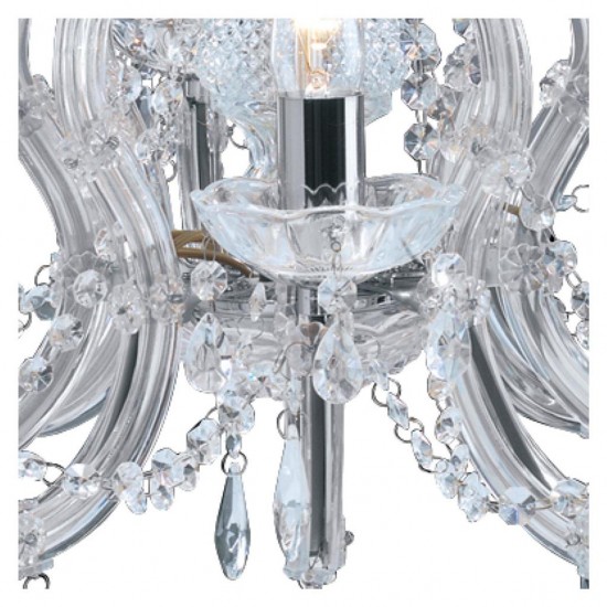 Searchlight chandelier Marie Therese, 8x60WxE14, 399-8