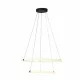 Searchlight piekaramā lampa Revolve LED 2x28.24W, 3533lm, 40176-2BK Searchlight piekaramā lampa Revolve LED 2x28.24W, 3533lm, 40176-2BK