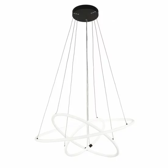 Searchlight piekaramā lampa Revolve LED 3x59.81W, 7195m, 40176-3BK Searchlight piekaramā lampa Revolve LED 3x59.81W, 7195m, 40176-3BK