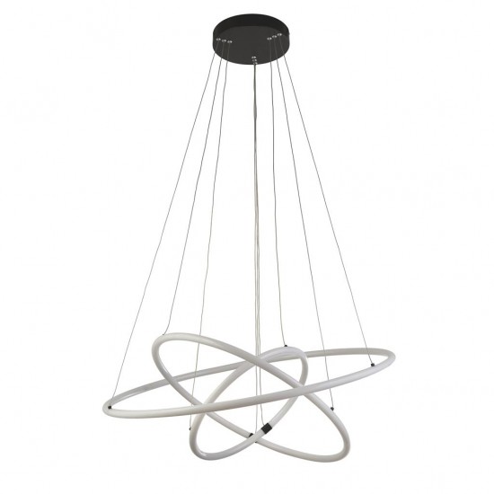 Searchlight Pendant Lamp Revolve LED 3x59.81W, 7195m, 40176-3BK