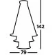 Searchlight piekaramā lampa Revolve LED 3x59.81W, 7195m, 40176-3BK Searchlight piekaramā lampa Revolve LED 3x59.81W, 7195m, 40176-3BK