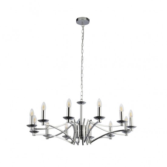 Searchlight chandelier Ascona 12xE14x60W, 41312-12CC