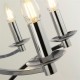 Searchlight chandelier Ascona 8xE14x60W, 41312-8CC