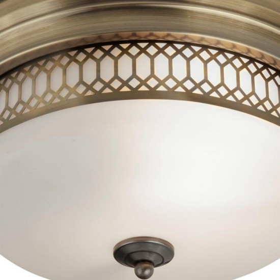 Searchlight pendant lamp Edinburgh, 2x60WxE27, 4132-2AB