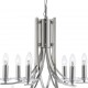 Searchlight Pendant Lamp Ascona 12xE14x60W, 41612-12SS