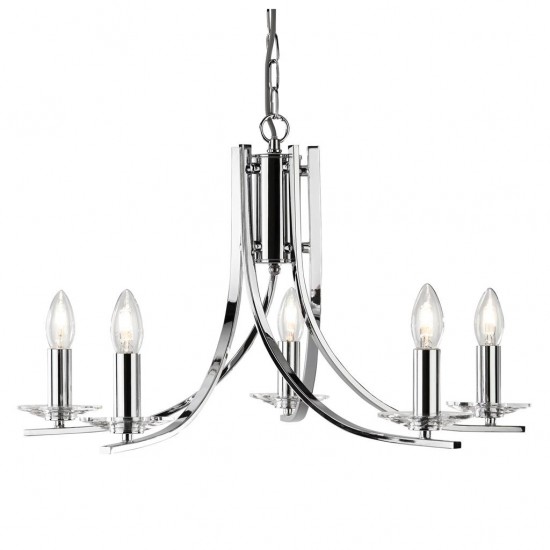 Searchlight Pendant Lamp Ascona 5xE14x60W, 4165-5CC