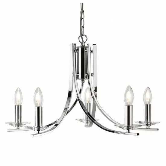 Searchlight lustra Ascona 5xE14x60W, 4165-5CC Searchlight lustra Ascona 5xE14x60W, 4165-5CC