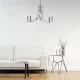 Searchlight Pendant Lamp Ascona 5xE14x60W, 4165-5SS Searchlight Pendant Lamp Ascona 5xE14x60W, 4165-5SS