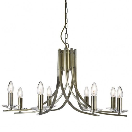 Searchlight chandelier Ascona 8xE14x60W, 4168-8AB