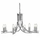 Searchlight Kronleuchter Ascona 8xE14x60W, 4168-8CC Searchlight Kronleuchter Ascona 8xE14x60W, 4168-8CC