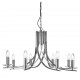 Searchlight Pendant Lamp Ascona 8xE14x60W, 4168-8SS