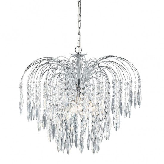 Searchlight Pendant Lamp Victoria Waterfall 5xE14x60W, 4175-5