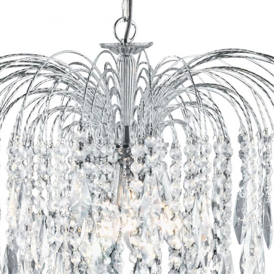 Searchlight Pendant Lamp Victoria Waterfall 5xE14x60W, 4175-5