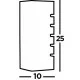Searchlight wall light Plaster 1xE14x60W 4274 Searchlight wall light Plaster 1xE14x60W 4274