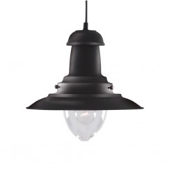 Searchlight pendant lamp Fisherman, 1x60WxE27, 4301BK