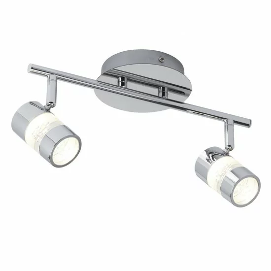 Searchlight Deckenlampe Bubbles LED Flush 2x4.5W, 4412CC Searchlight Deckenlampe Bubbles LED Flush 2x4.5W, 4412CC
