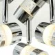 Searchlight Ceiling Lamp Bubbles LED Flush 3x16W, 4413CC