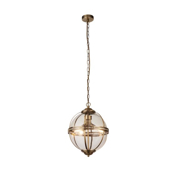 Searchlight pendant lamp Coronet, 3x60WxE14, 44213-3AB