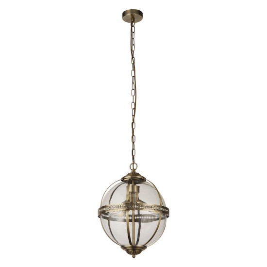 Searchlight pendant lamp Coronet, 3x60WxE14, 44213-3AB