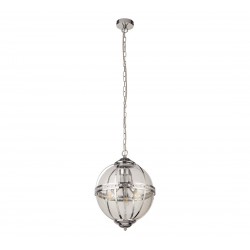 Searchlight pendant lamp Coronet, 3x60WxE14, 44213-3CC