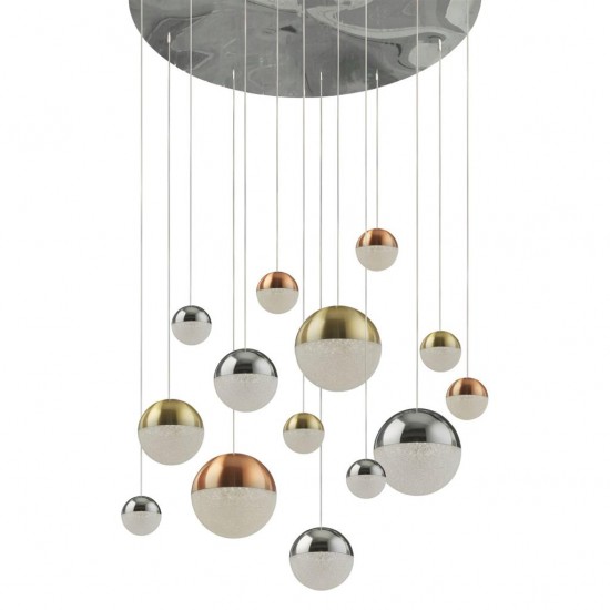 Searchlight Pendant Lamp Planets 14x109W, LED 4514-14