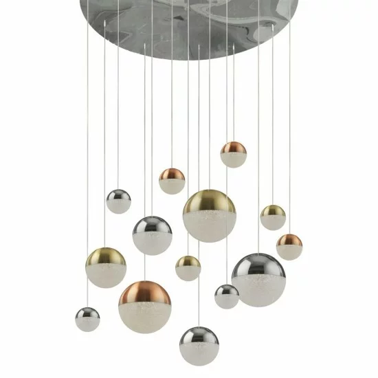 Searchlight Pendant Lamp Planets 14x109W, LED 4514-14 Searchlight Pendant Lamp Planets 14x109W, LED 4514-14