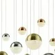 Searchlight Pendant Lamp Planets 14x109W, LED 4514-14 Searchlight Pendant Lamp Planets 14x109W, LED 4514-14