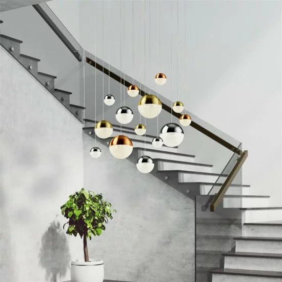 Searchlight Pendant Lamp Planets 14x109W, LED 4514-14 Searchlight Pendant Lamp Planets 14x109W, LED 4514-14