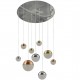 Searchlight Pendant Lamp Planets 7x78W, LED 4519-9