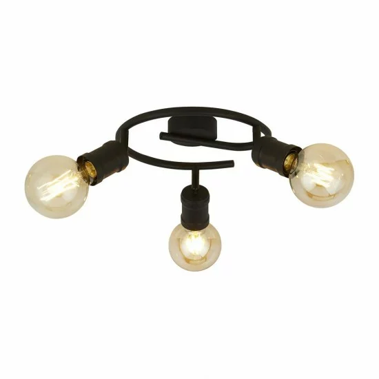 Searchlight CEILING LIGHT Dance 3xE27x60W, 45201-3BK Searchlight CEILING LIGHT Dance 3xE27x60W, 45201-3BK