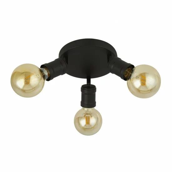 Searchlight DECKENLEUCHTE Dance 3xE27x60W, 45202-3BK Searchlight DECKENLEUCHTE Dance 3xE27x60W, 45202-3BK