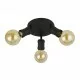 Searchlight DECKENLEUCHTE Dance 3xE27x60W, 45202-3BK Searchlight DECKENLEUCHTE Dance 3xE27x60W, 45202-3BK