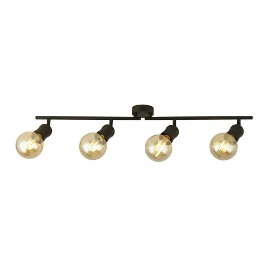 Searchlight DECKENLEUCHTE Dance 4xE27x60W, 45202-4BK Searchlight DECKENLEUCHTE Dance 4xE27x60W, 45202-4BK