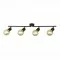Searchlight DECKENLEUCHTE Dance 4xE27x60W, 45202-4BK