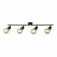 Searchlight DECKENLEUCHTE Dance 4xE27x60W, 45202-4BK Searchlight DECKENLEUCHTE Dance 4xE27x60W, 45202-4BK